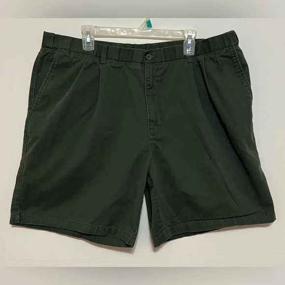 Puritan Men’s Chino Shorts. Green. Size 42 - Picture 1 of 11